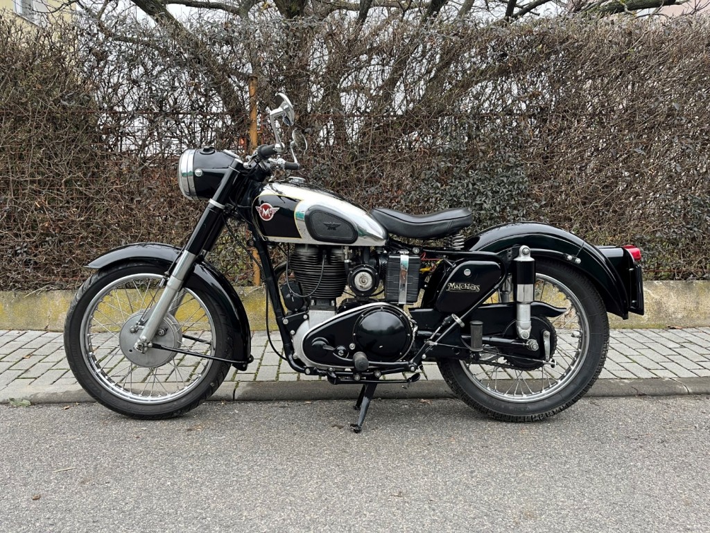  Matchless G80S, r.v. 1955 s TP